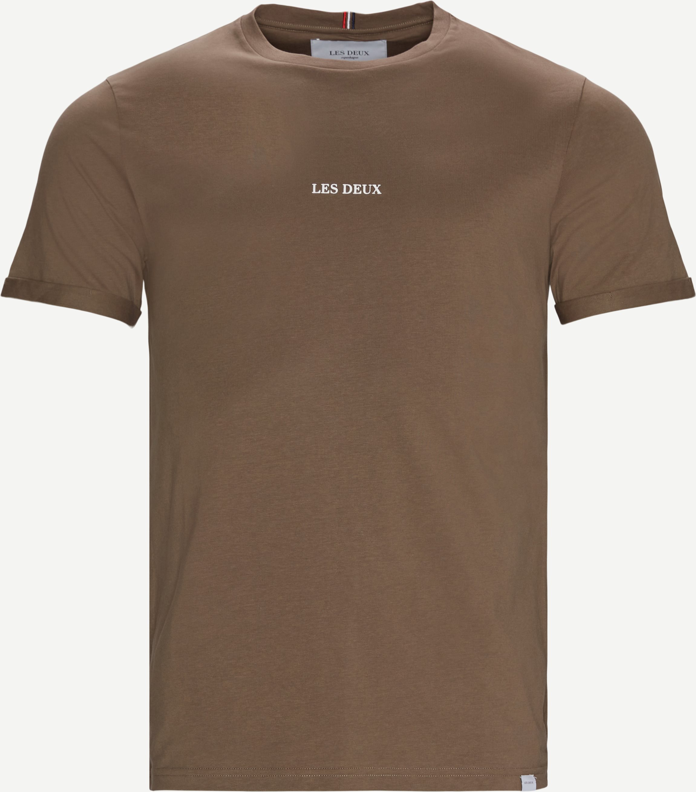 Les Deux T-shirts LENS LDM101046 Brown